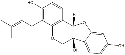 4-Glyceollidin Struktur