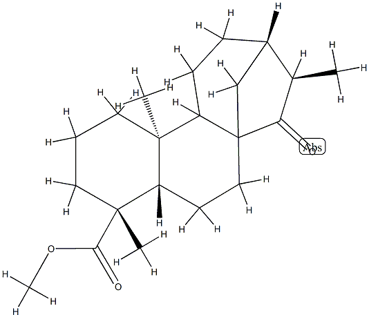 15-ketodihydrokaurenoic acid methyl ester Struktur