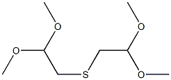 Ethane, 1,1-dimethoxy-2-[(2,2-dimethoxyethyl)thio]-] Struktur