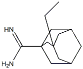 Tricyclo[3.3.1.13,7]decane-1-carboximidamide, 3-ethyl- (9CI) Struktur