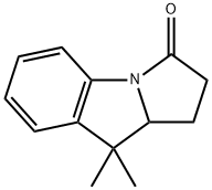 3H-Pyrrolo[1,2-a]indol-3-one,1,2,9,9a-tetrahydro-9,9-dimethyl-(9CI) Struktur