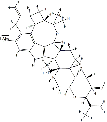 15-Deoxypenitrem A Struktur