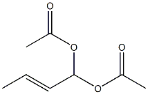 TRANS-1,1-DIACETOXY-2-BUTENE) Struktur