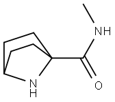 7-Azabicyclo[2.2.1]heptane-1-carboxamide,N-methyl-(9CI) Struktur