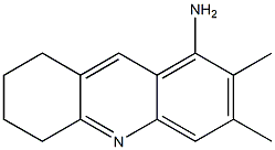 1-Acridinamine,5,6,7,8-tetrahydro-2,3-dimethyl-(9CI) Struktur