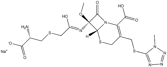 CEFMINOXSODIUM Struktur