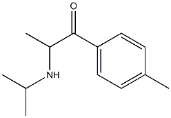 1-Propanone,2-[(1-methylethyl)amino]-1-(4-methylphenyl)-(9CI) Struktur