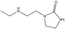 2-Imidazolidinone,1-[2-(ethylamino)ethyl]-(9CI) Struktur