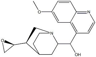 quinine-10,11-epoxide Struktur