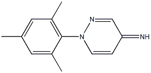 4(1H)-Pyridazinimine,1-(2,4,6-trimethylphenyl)-(9CI) Struktur