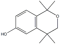 1H-2-Benzopyran-6-ol,3,4-dihydro-1,1,4,4-tetramethyl-(9CI) Struktur