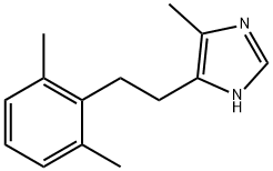 1H-Imidazole,4-[2-(2,6-dimethylphenyl)ethyl]-5-methyl-(9CI) Struktur