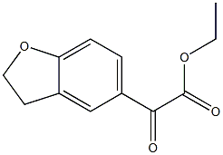 (2,3-Dihydrobenzofuran-5-yl)oxo-acetic acid ethyl ester Struktur