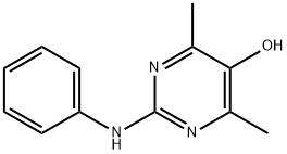 5-Pyrimidinol,4,6-dimethyl-2-(phenylamino)-(9CI) Struktur