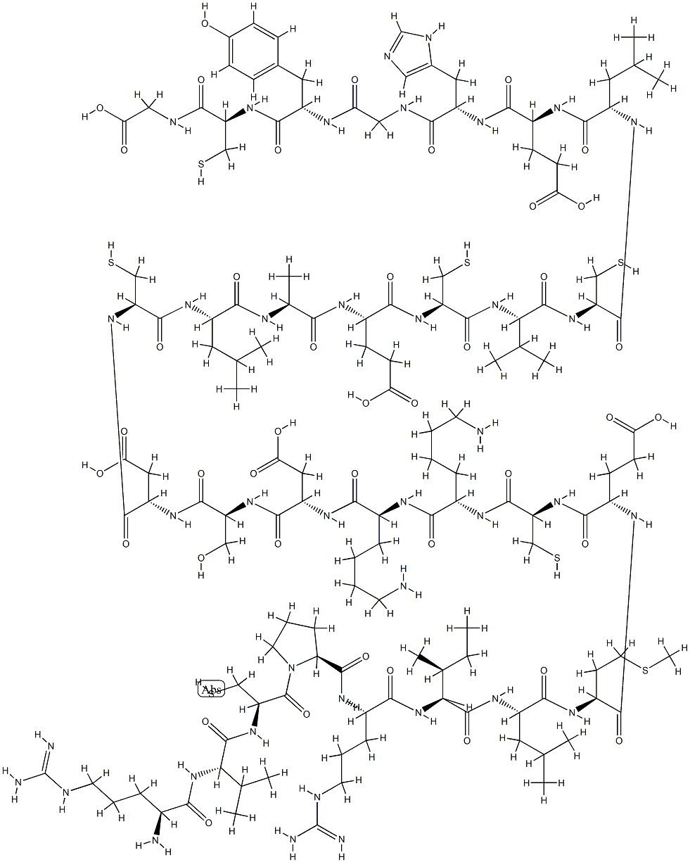 Cucurbita maxima trypsin inhibitor III Struktur