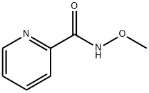 2-Pyridinecarboxamide,N-methoxy-(9CI) Struktur