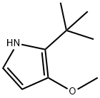 1H-Pyrrole,2-(1,1-dimethylethyl)-3-methoxy-(9CI) Struktur