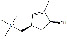 2,3-dehydrodeoxamuscarine Struktur