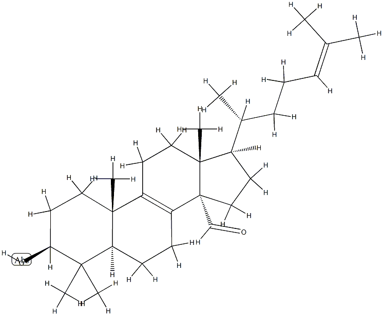 32-oxolanosterol Struktur