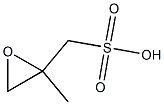 Oxiranemethanesulfonicacid,2-methyl-(9CI) Struktur