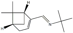 2-Propanamine,N-[[(1R,5S)-6,6-dimethylbicyclo[3.1.1]hept-2-en-2-yl]methylene]-2-methyl-(9CI) Struktur