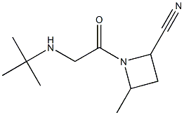 2-Azetidinecarbonitrile,1-[[(1,1-dimethylethyl)amino]acetyl]-4-methyl-(9CI) Struktur