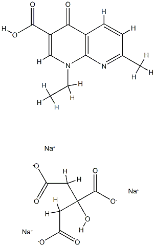 citrated nalidixic acid Struktur