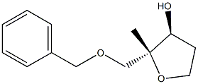 erythro-Pentitol, 2,5-anhydro-4-deoxy-2-C-methyl-1-O-(phenylmethyl)- (9CI) Struktur