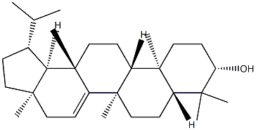 (18R,19R)-D-Friedolup-14-en-3β-ol Struktur