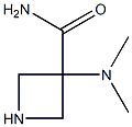 3-Azetidinecarboxamide,3-(dimethylamino)-(9CI) Struktur