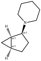 Piperidine, 1-bicyclo[3.1.0]hex-2-yl-, (1-alpha-,2-ba-,5-alpha-)- (9CI) Struktur