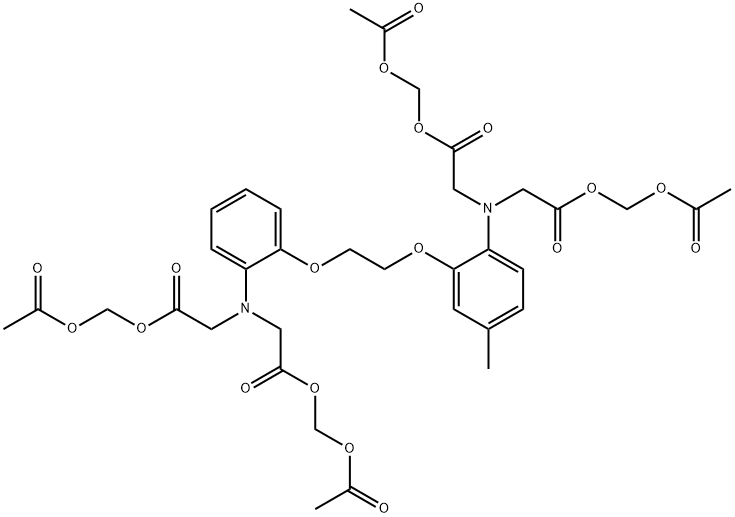 calcium specific chelator Struktur