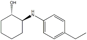 Cyclohexanol,2-[(4-ethylphenyl)amino]-,(1R,2R)-rel-(9CI) Struktur