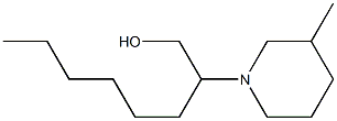 1-Piperidineethanol,bta-hexyl-3-methyl-(9CI) Struktur