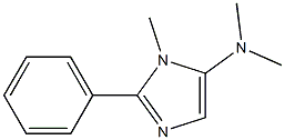 1H-Imidazol-5-amine,N,N,1-trimethyl-2-phenyl-(9CI) Struktur