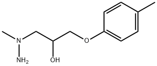 2-Propanol,1-(1-methylhydrazino)-3-(4-methylphenoxy)-(9CI) Struktur