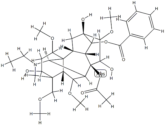 ACONITINE Struktur