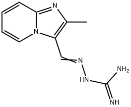 Guanidine,[[(2-methylimidazo[1,2-a]pyridin-3-yl)methylene]amino]-(8CI) Struktur