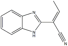 1H-Benzimidazole-2-acetonitrile,alpha-ethylidene-(9CI) Struktur