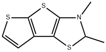 Thieno[3,2:4,5]thieno[2,3-d]thiazole, 2,3-dihydro-2,3-dimethyl- (8CI) Struktur