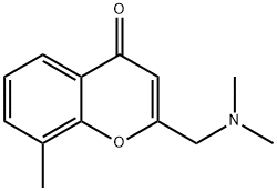 4-Chromanone,2-[(dimethylamino)methyl]-8-methyl-(8CI) Struktur