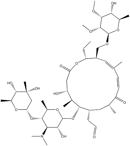 2-((4R,5S,6S,7R,9R,11E,13E,15R,16R)-6-(((2R,3R,4R,5S,6R)-5-(((2R,4S,5R,6R)-4,5-dihydroxy-4,6-dimethyltetrahydro-2H-pyran-2-yl)oxy)-4-(dimethylamino)-3-hydroxy-6-methyltetrahydro-2H-pyran-2-yl)oxy)-16- Struktur