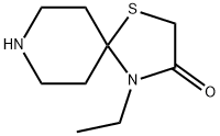 1-Thia-4,8-diazaspiro[4.5]decan-3-one,4-ethyl-(8CI) Struktur