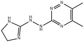 as-Triazine,3-[2-(2-imidazolin-2-yl)hydrazino]-5,6-dimethyl-(8CI) Struktur