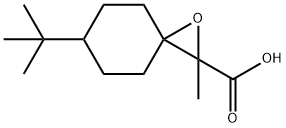 1-Oxaspiro[2.5]octane-2-carboxylicacid,6-tert-butyl-2-methyl-(8CI) Struktur