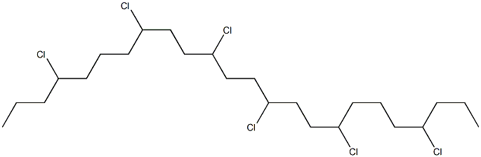 Chlorinated Paraffin (13%) Struktur