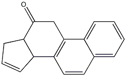 Gona-1,3,5,7,9,15-hexaen-12-one, (13xi,14xi)- Struktur