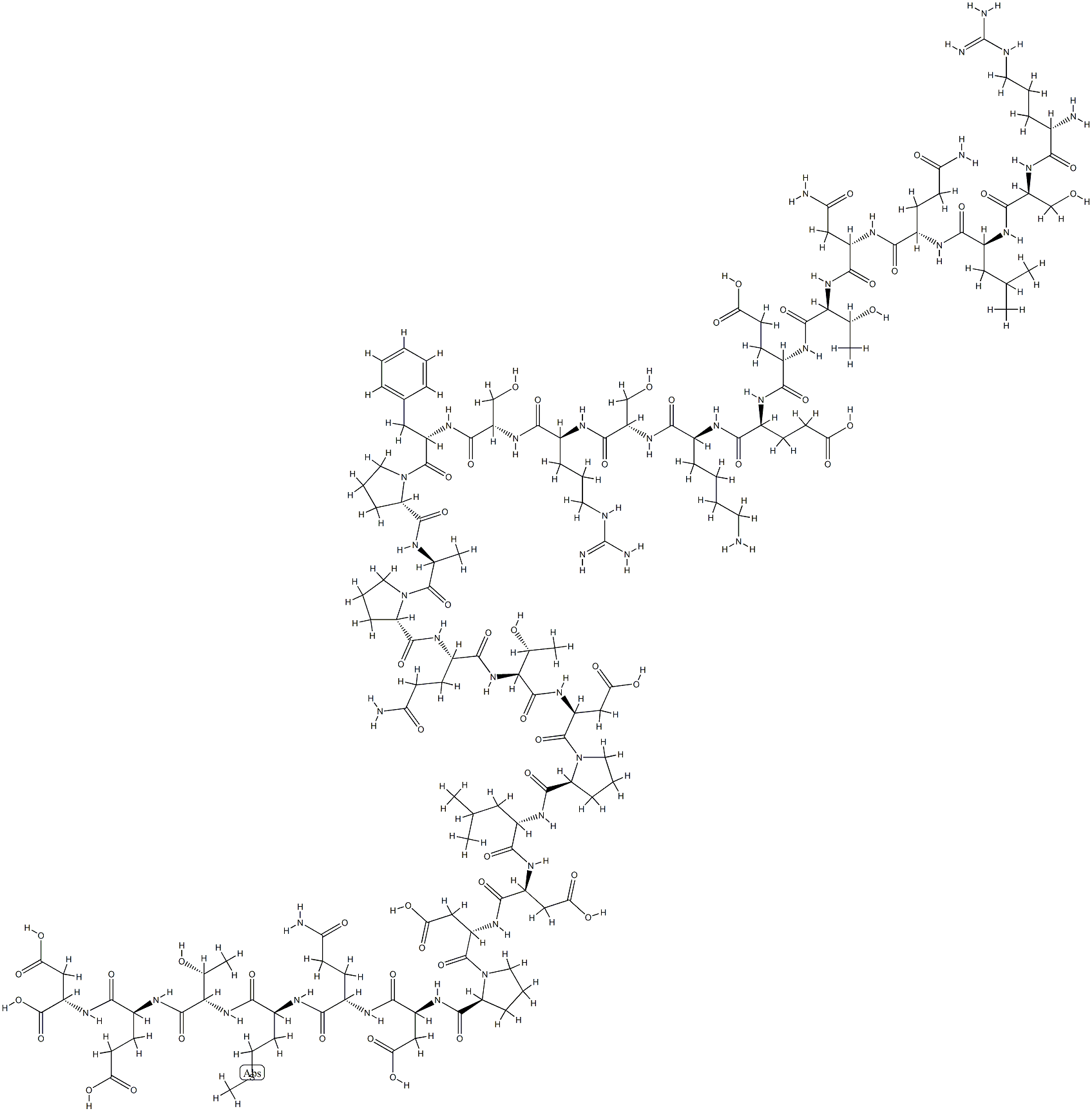 glicentin-related pancreatic peptide Struktur