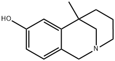 1H-2,6-Methano-2-benzazocin-8-ol,3,4,5,6-tetrahydro-6-methyl-(9CI) Struktur