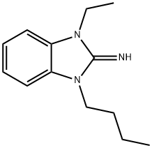 Benzimidazoline,1-butyl-3-ethyl-2-imino-(7CI) Struktur